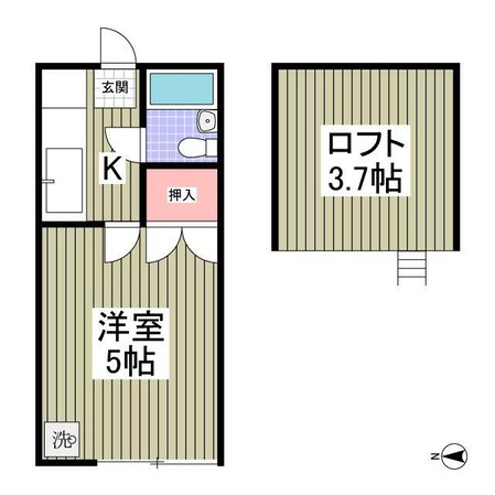 トレニアの物件間取画像